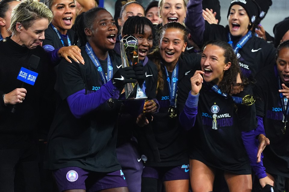 Os gols do atacante da Zâmbia ajudaram o Orlando Pride a conquistar o campeonato da NWSL pela primeira vez