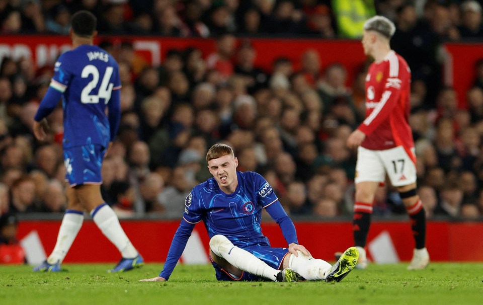 Cole Palmer atualizou sua condição física após se lesionar contra o Man Utd