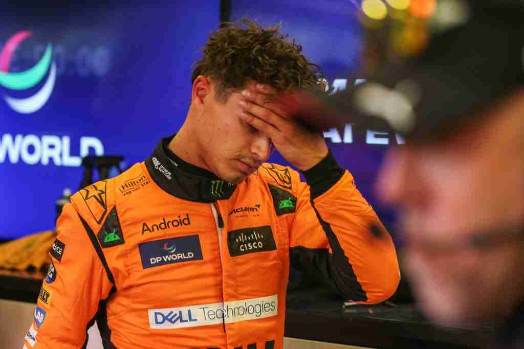 Lando Norris no GP do Azerbaijão de 2024 | Equipe McLaren F1