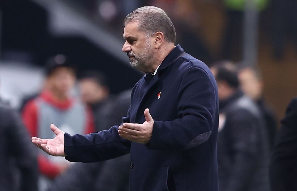 Ange Postecoglou assistiu enquanto seu time do Spurs aprendia uma lição com o Galatasaray