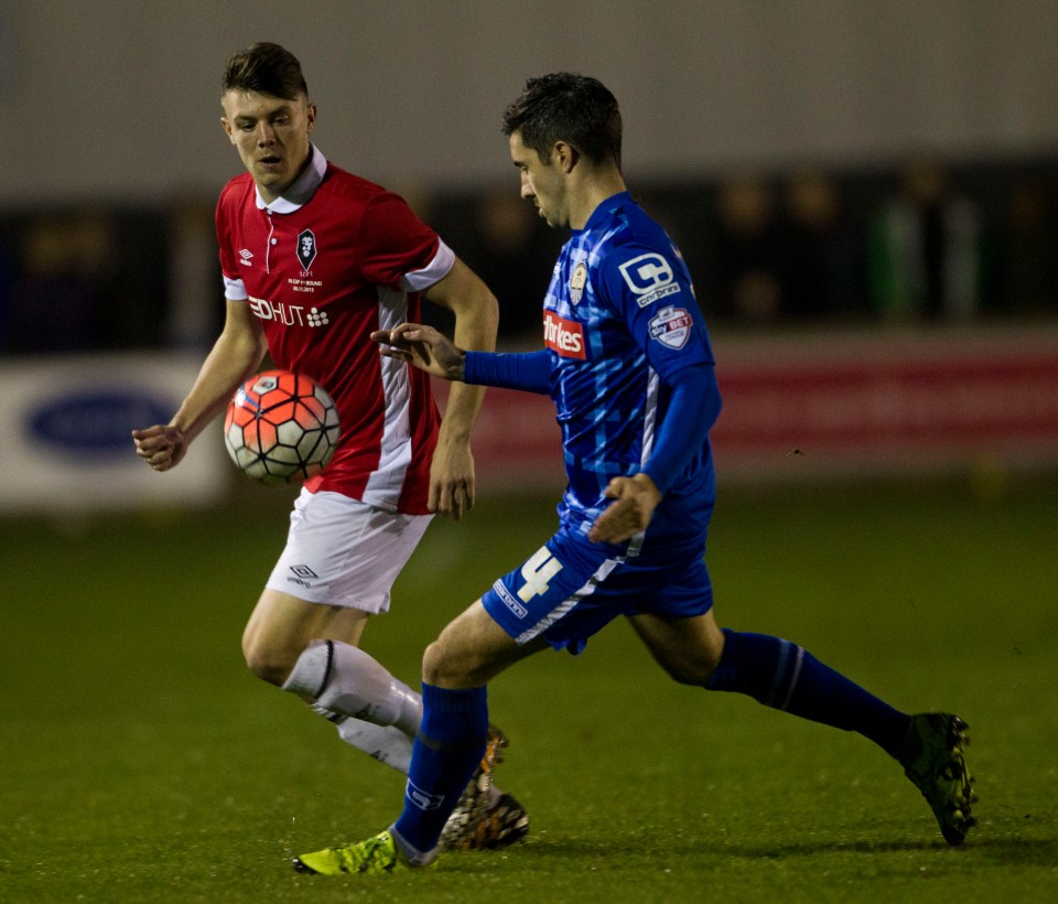 Jordan Hulme deixou Salford City em 2017