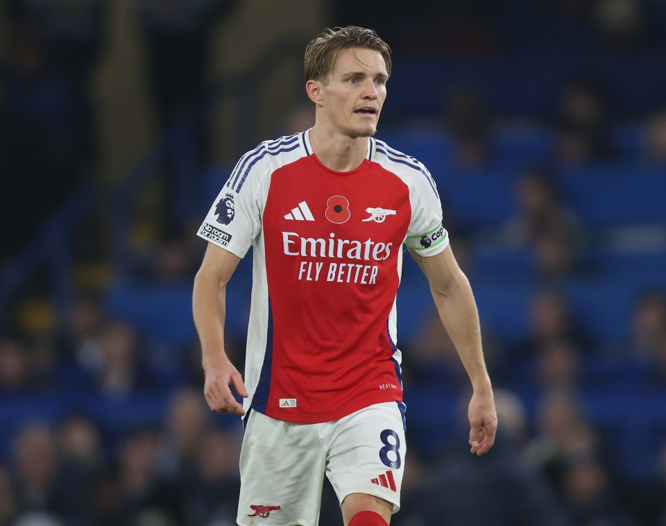 O capitão do Arsenal, Martin Odegaard, estava entre os talentos mais promissores da época