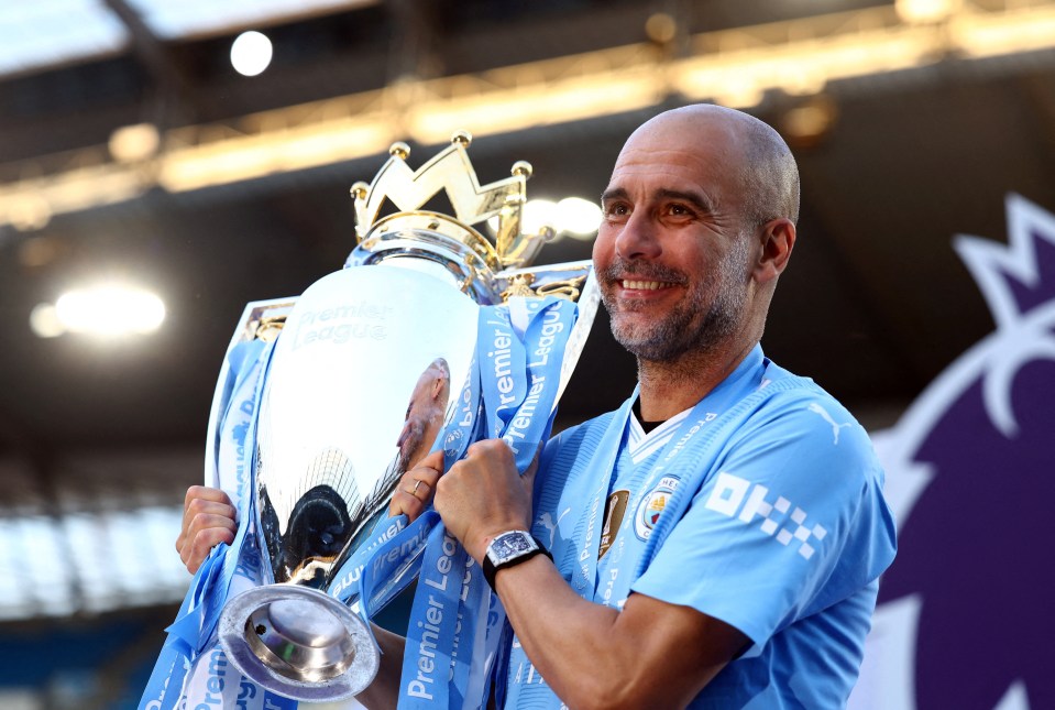 Pep Guardiola assinou novo contrato com o Manchester City