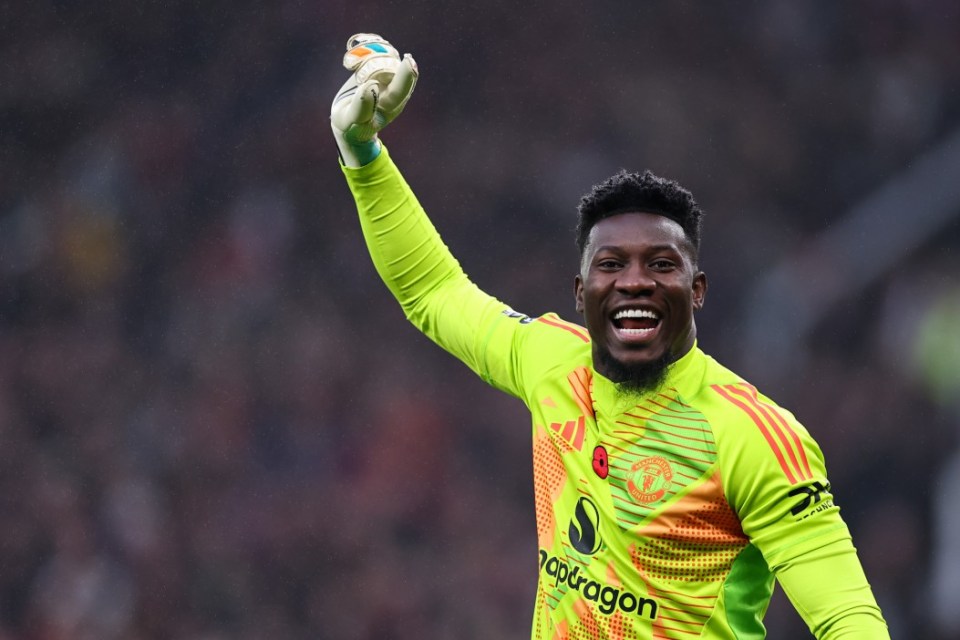 Andre Onana intensificou seu jogo após uma difícil temporada de estreia no Man Utd