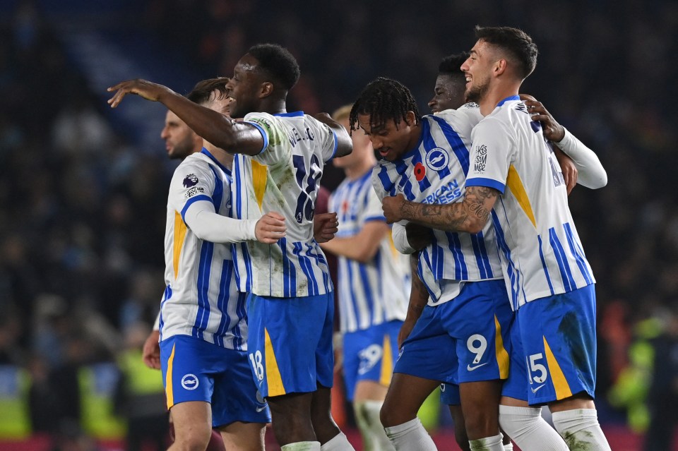 Brighton superou as expectativas nesta temporada