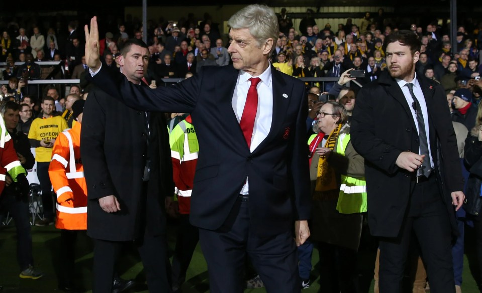 Sutton deu as boas-vindas ao Arsenal na quinta rodada da FA Cup em 2017