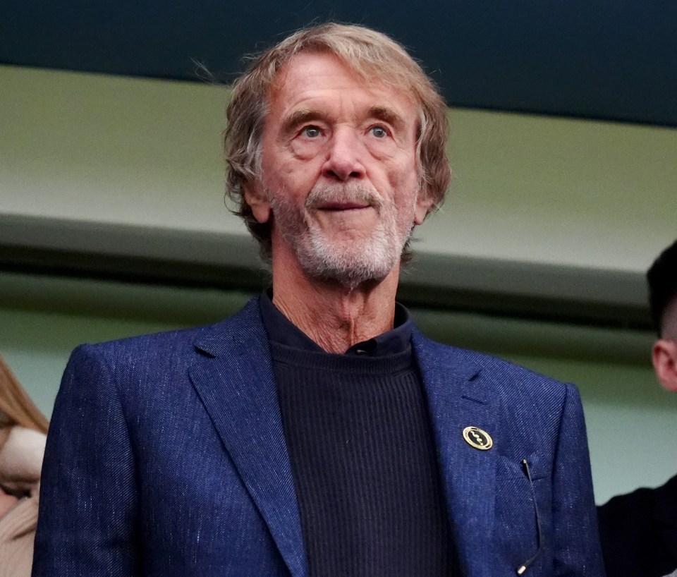 Sir Jim Ratcliffe criticou a falta de qualidade do Man Utd no elenco