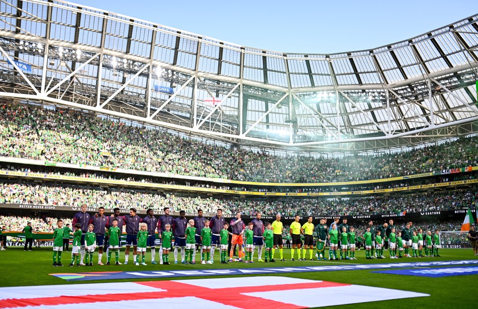 A FA e a FAI foram multadas após o jogo da Irlanda com a Inglaterra