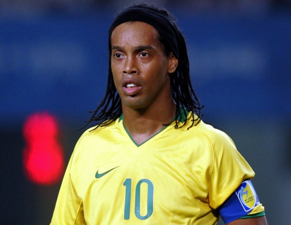 Ronaldinho ganhou uma Copa do Mundo com o Brasil em 2002