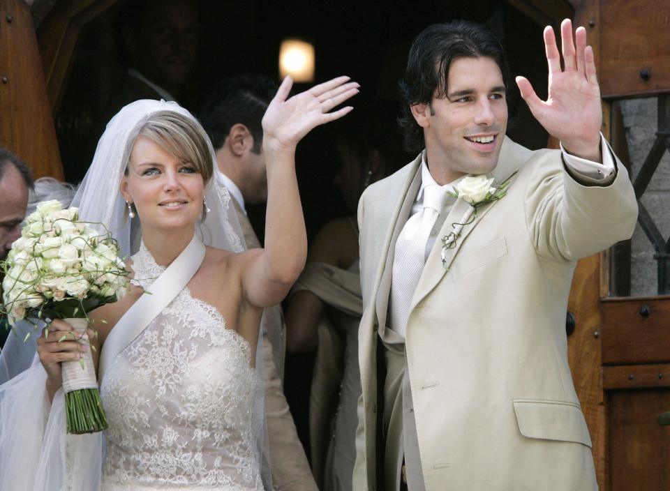 Van Nistelrooy casou-se com Leontien Slaats em 2004