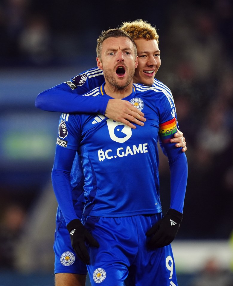 Vardy comemora sua estreia