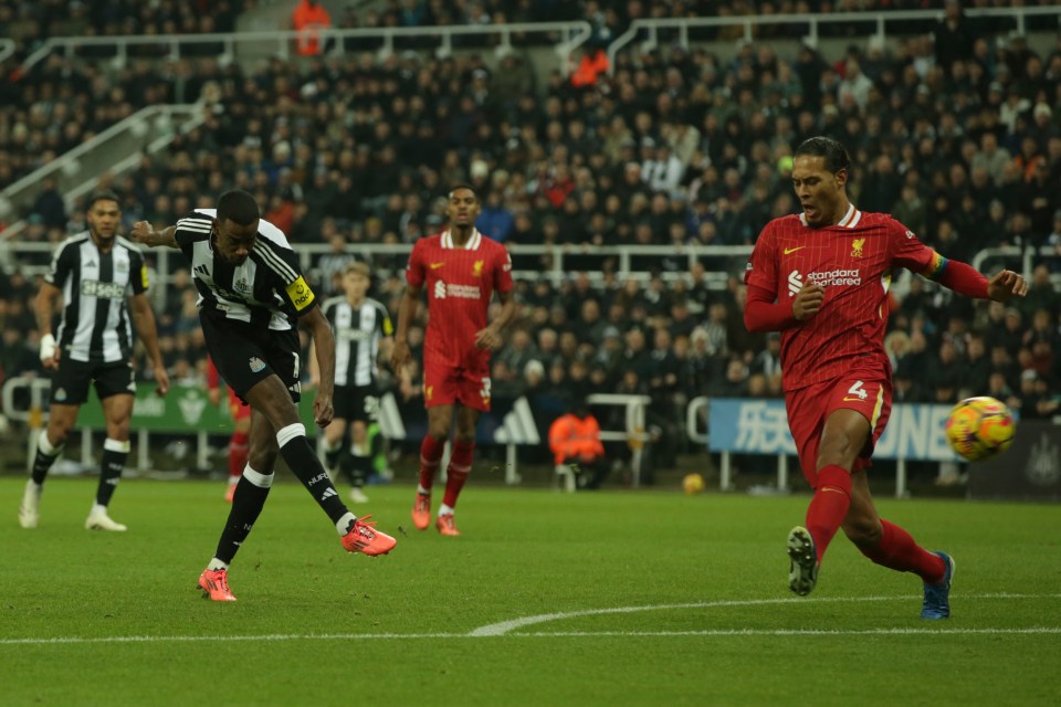 Alexander Isak conseguiu um avanço impressionante em St James' Park