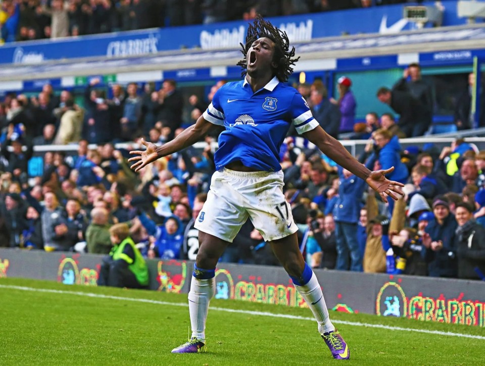 Romelu Lukaku marcou no empate de Everton e Liverpool em 3 a 3 em 2013