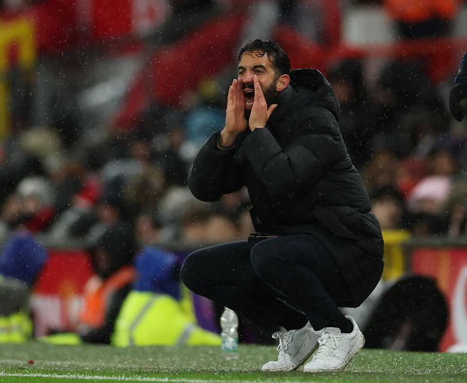 Ruben Amorim viu o Man Utd sofrer uma derrota na montanha-russa