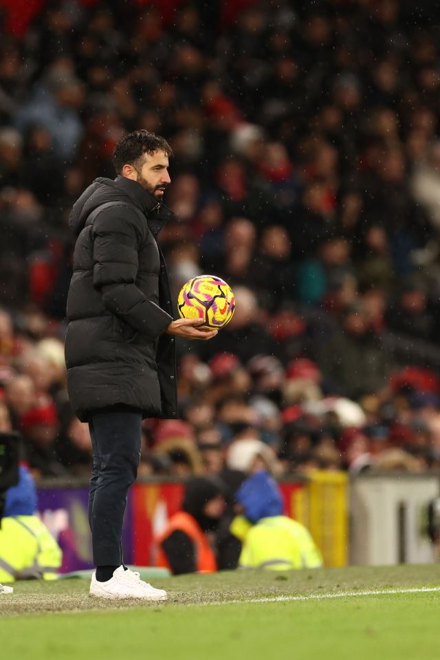 A derrota foi a segunda da curta passagem de Ruben Amorim no comando dos Red Devils