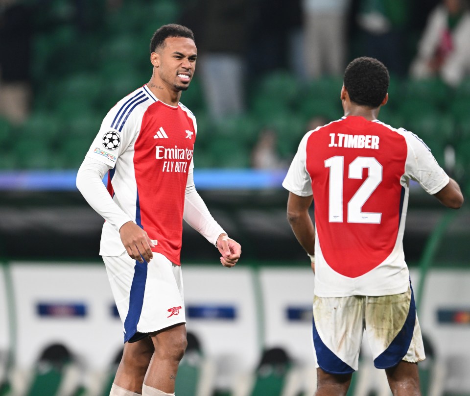 Os Gunners estão no meio de uma crise de lesões defensivas, com jogadores como Jurrien Timber e Gabriel Magalhães entre os indisponíveis