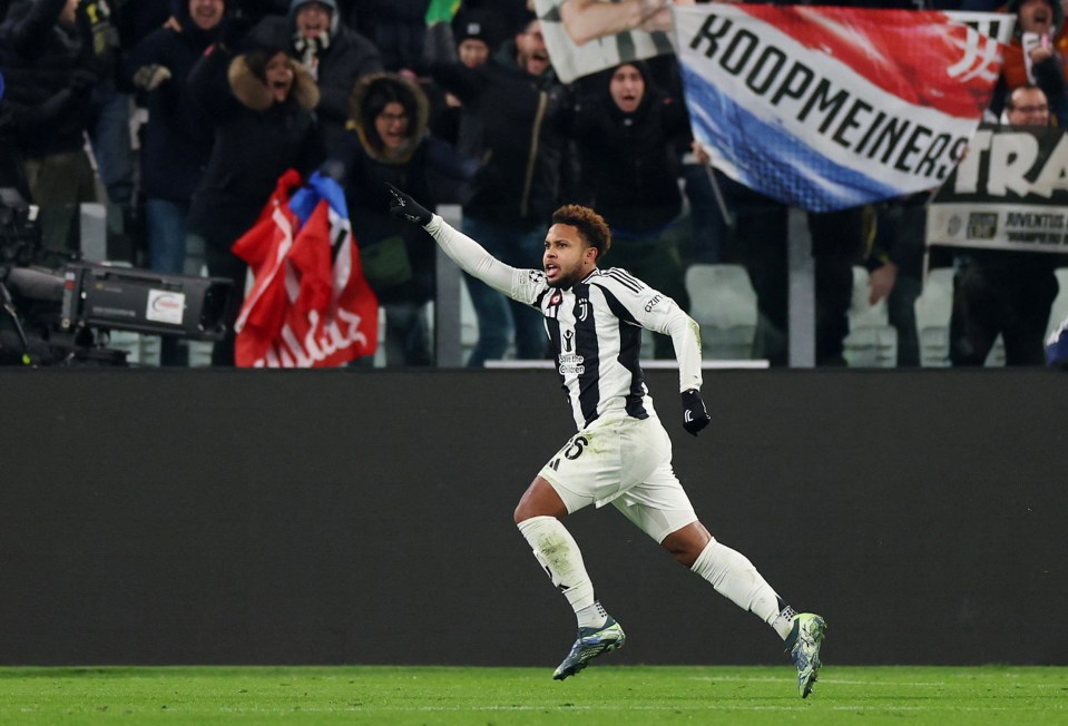 Weston McKennie selou a vitória da Juventus contra o Man City