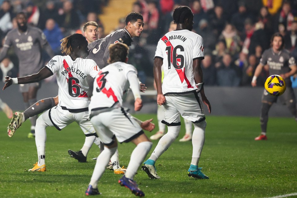 Jude Bellingham já havia marcado no empate 3-3 do Real Madrid