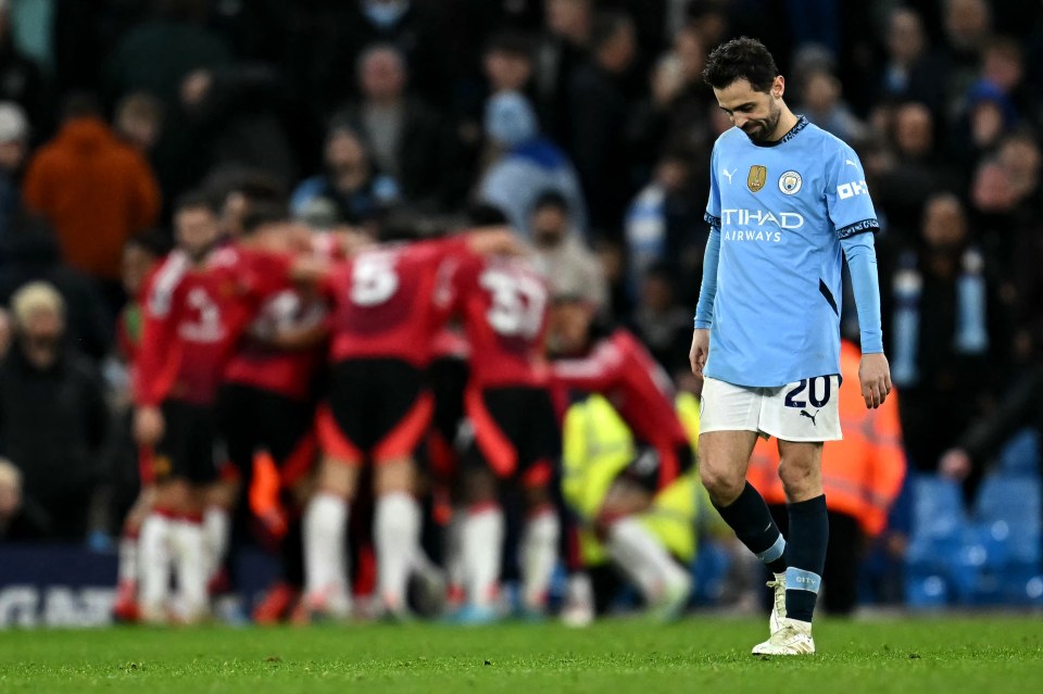 Bernardo Silva criticou seus companheiros após a recuperação do Man Utd