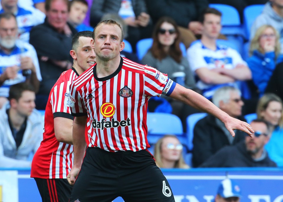 Cattermole jogou mais de 200 vezes pelo Sunderland