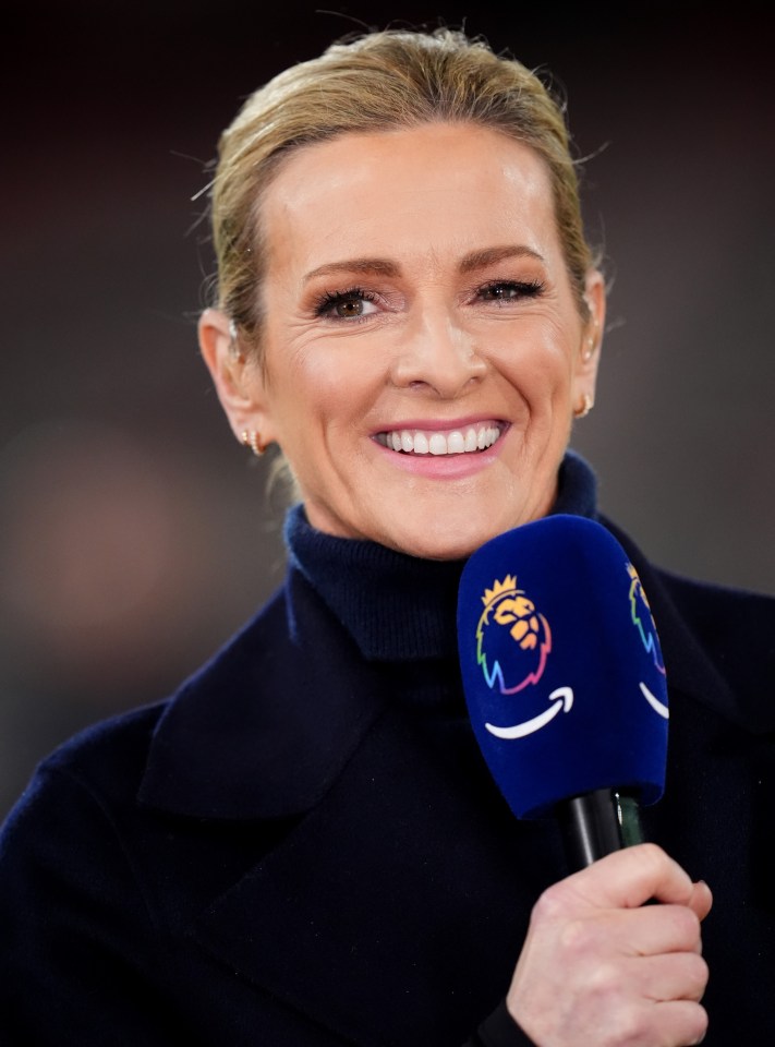 Kelly está prestes a assumir a cadeira de apresentador do Match Of The Day de Gary Lineker - na foto Gabby Logan