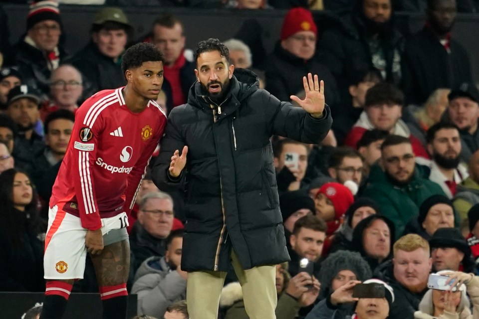 Ruben Amorim não guarda má vontade para com Marcus Rashford