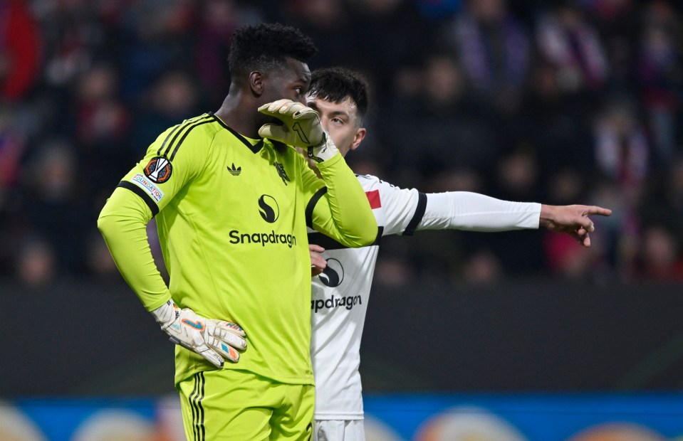 O erro de Andre Onana custou um gol ao Man United