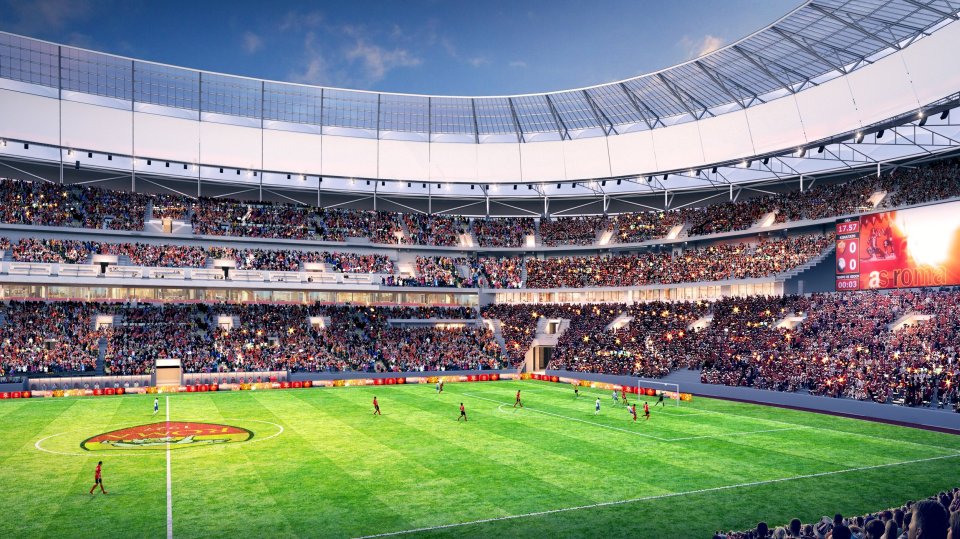 O novo estádio com 52 mil lugares deve cativar os torcedores