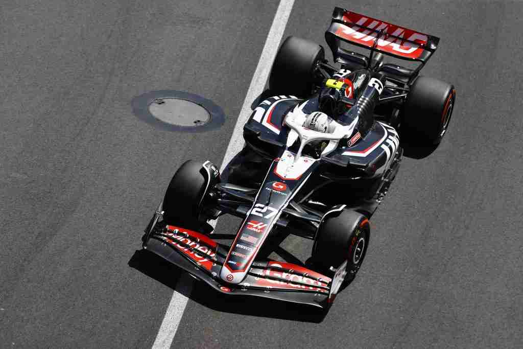 Nico Hulkenberg durante a qualificação para o GP de Mônaco de 2024 | Equipe Haas F1 / Imagens LAT