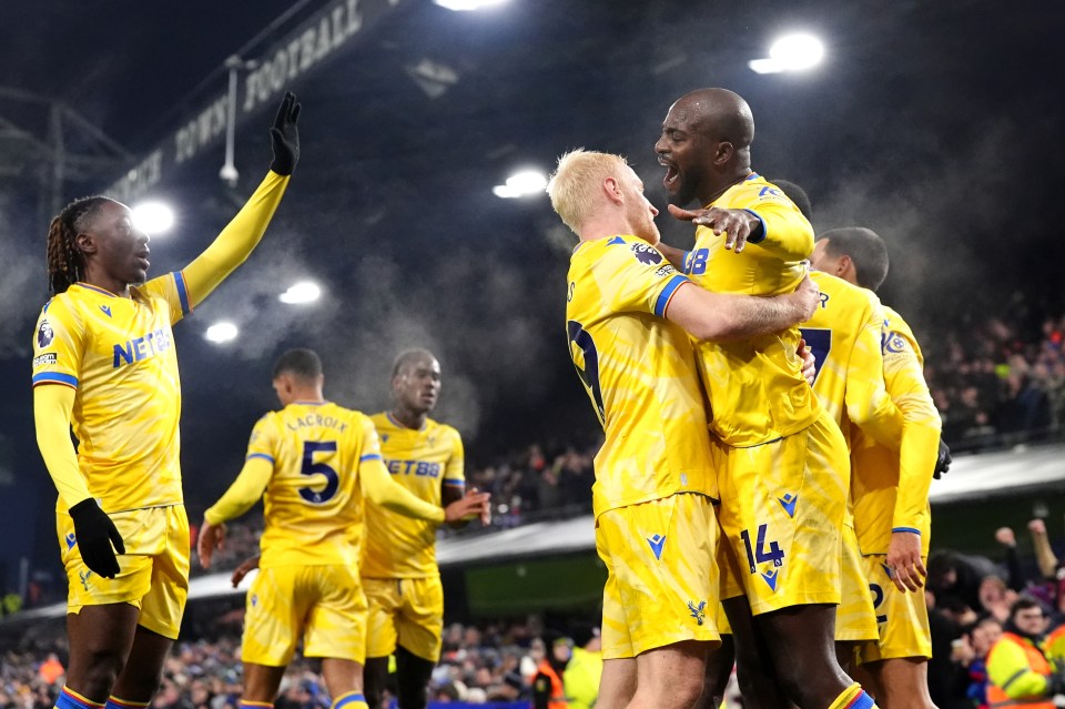 Jean-Philippe Mateta, do Crystal Palace, marcou o gol da vitória em Ipswich