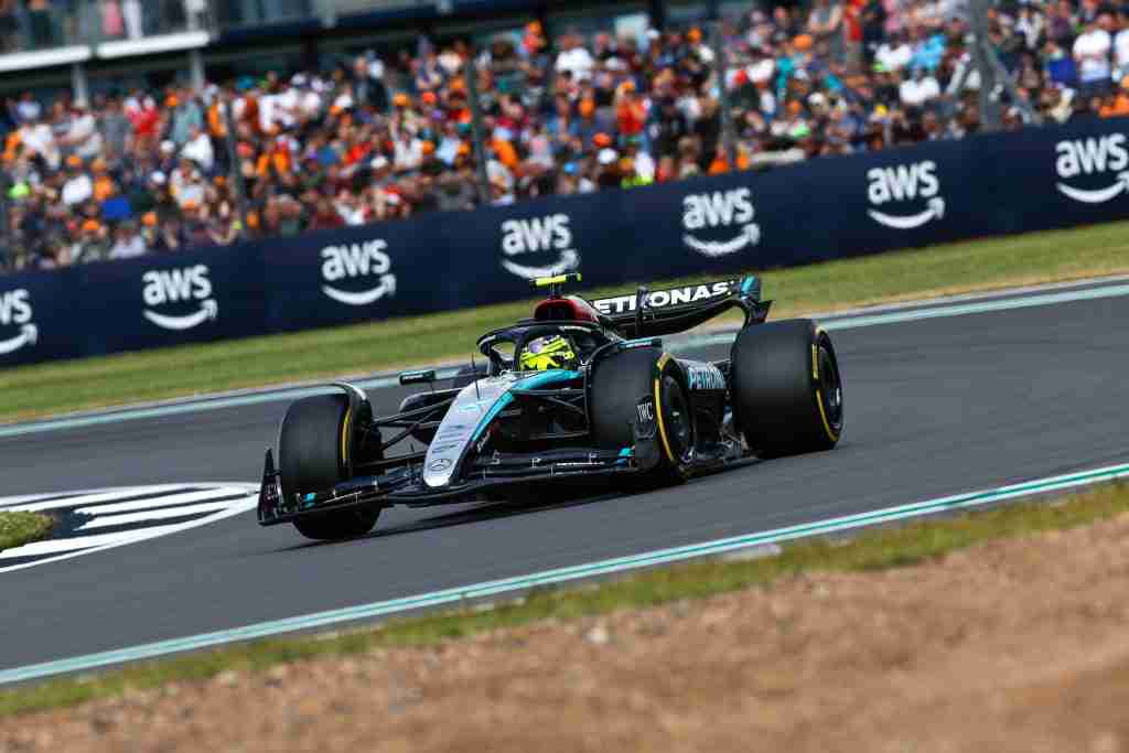 Lewis Hamilton no GP da Inglaterra de 2024 | Mercedes