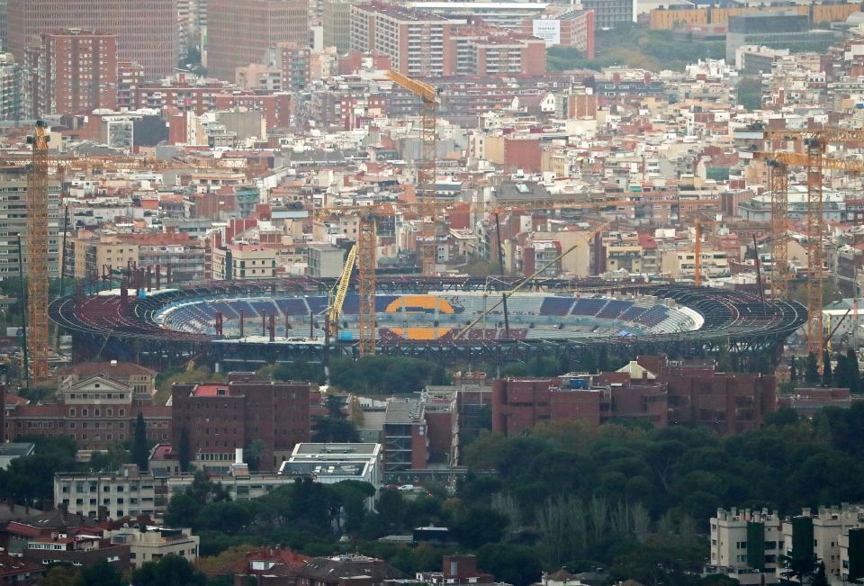 As chances do Barcelona retornar ao Camp Nou em março são praticamente nulas