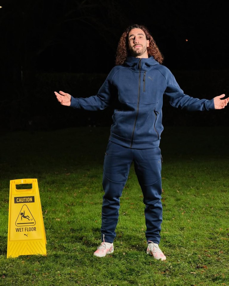 Marc Cucurella estrelou um novo anúncio da Puma