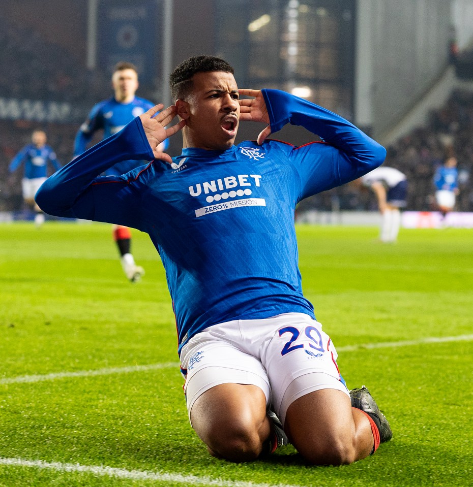 Hamza Igmane marcou o gol do Rangers