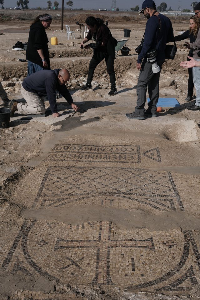 O mosaico é a peça central da descoberta revolucionária dos arqueólogos