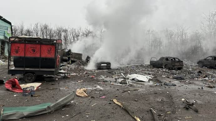 наслідки обстрілу Білицького, foto: Суспільне Донбас